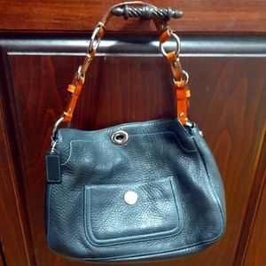Coach leather bag
